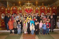 Молебен на начало нового учебного года. 2010 год